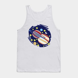 The Great Conjunction 2020 (Jupiter and Saturn) Tank Top